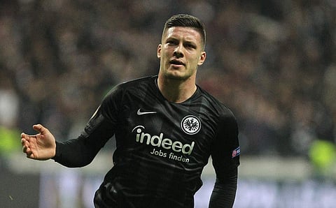 Real Madrid striker Luka Jovic (File photo| AFP)