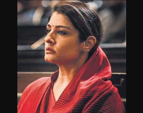 Raveena Tandon plays Ramika Sen in KGF Chapter 2