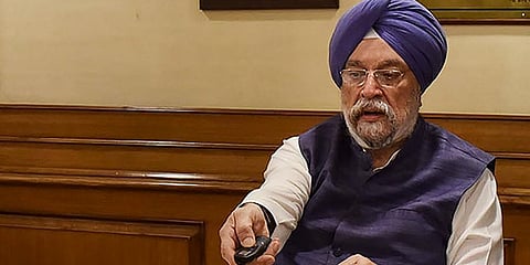 Civil Aviation Minister Hardeep Singh Puri (Photo | PTI)