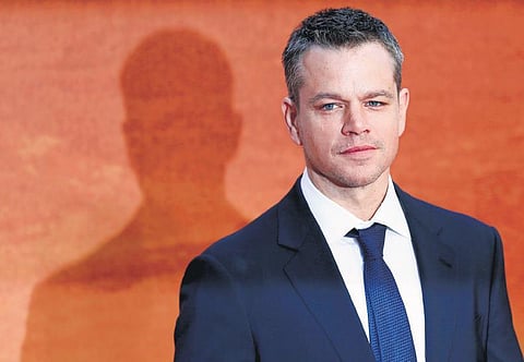 Hollywood actor Matt Damon