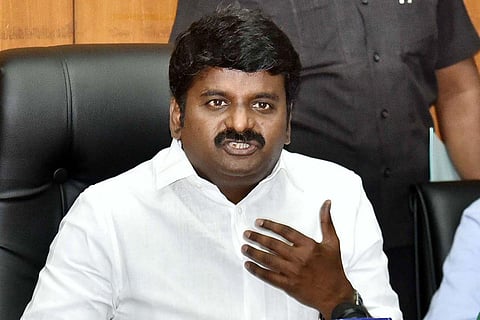 Former Tamil Nadu Health Minister C Vijayabaskar. 