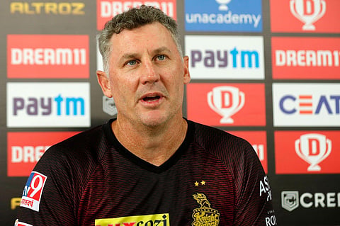 David Hussey , head coach of KKR. (Photo | IPL)