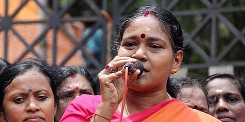 BJP Kerala vice-president Sobha Surendran (Photo| Facebook)