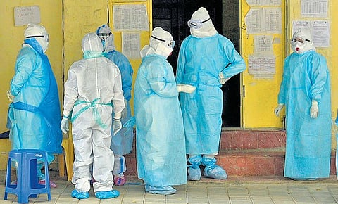 Material currently used to manufacture PPE kits is not biodegradable,  and pose a challenge in hygienic disposal | Express
