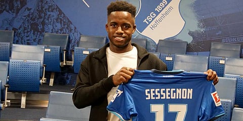 Hoffenheim left-back Ryan Sessegnon (Photo | TSG Hoffenheim Twitter)