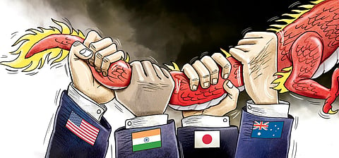 China’s belligerence and the rise of the quad