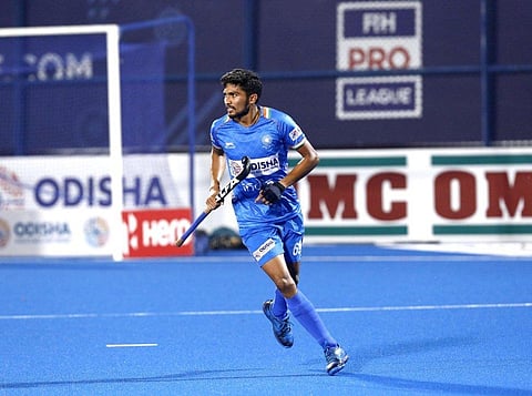 Indian attacking hockey midfielder Rajkumar Pal  (Photo | Hockey India)
