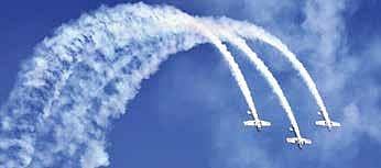 The Yakovlevs aerobatic team rehearses during Aero India 2019 | Express