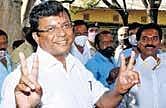 BJP candidate Dr Rajesh Gowda | Express
