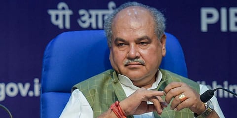 Narendra Singh Tomar, Minister of Agriculture and Farmers Welfare. (Photo | PTI)