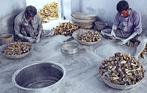 Around 2 lakh persons are directly employed in the firecracker sector of Sivakasi. (Photo | K K Sundar, EPS)
