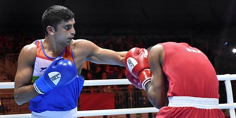 Indian boxer Manish Kaushik (Photo | PTI)