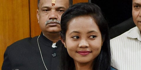 Indian women's hockey team midfielder Sushila Chanu (Photo | PTI)