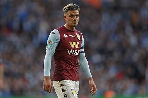 Aston Villa captain Jack Grealish (File Photo | AFP)