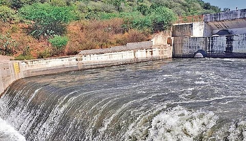 First pump of Kalwakurthy Lift Irrigation Scheme resumed operations at Yellarum in  Nagarkurnool district on Saturday