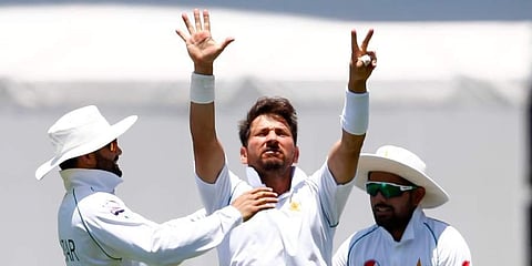 Pakistan cricketer Yasir Shah (Photo | AP)