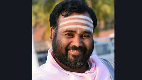 The pontiff of Karjuvalli Mutt Shambulinga Shivacharya Swamiji (Photo | EPS)