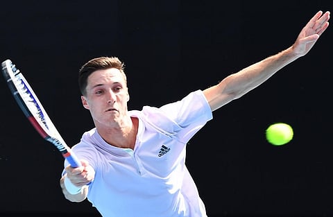 Britain's Joe Salisbury. (Photo | AFP)