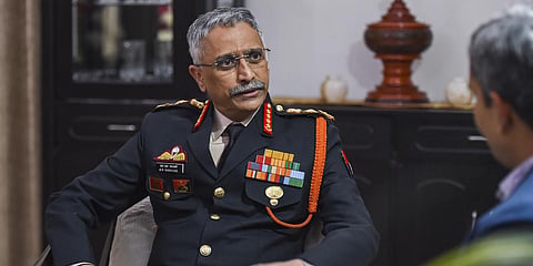 Army chief General Manoj Mukund Naravane (File photo| PTI)