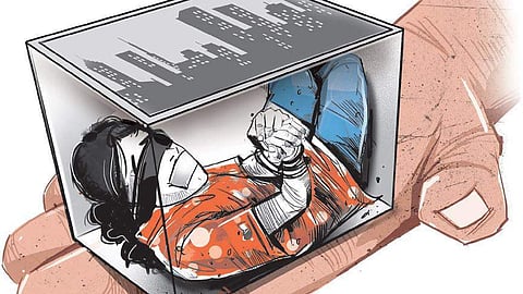 The victim was sexually assaulted by several men before managing to escape.