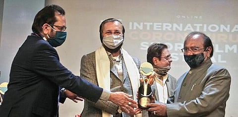 Union Minister Prakash Javadekar inaugurates the Corona Virus Short Film Fest