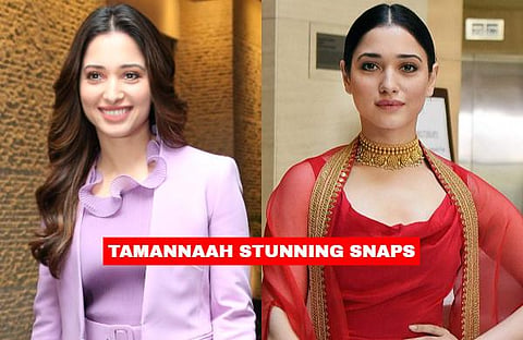 As actress Tamannaah turns a year older, let us take a look at some of the stunning photos of the popular star. (Photo | EPS and PTI)