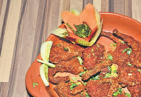 Pitta roast quail