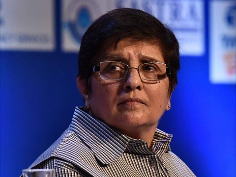Puducherry Lieutenant Governor Kiran Bedi. (File Photo | EPS)