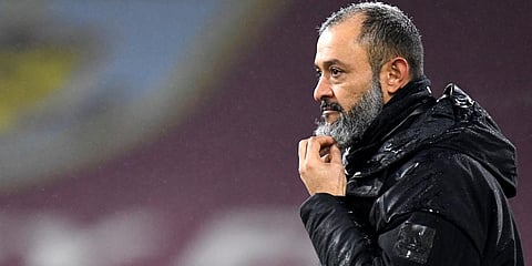 Wolves gaffer Nuno Espirito Santo (Photo | AP)