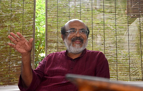 Former Kerala Finance minister TM Thomas Isaac.