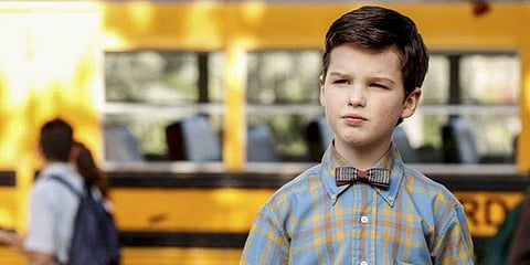 Iain Armitage as Young Sheldon (Photo | AP)