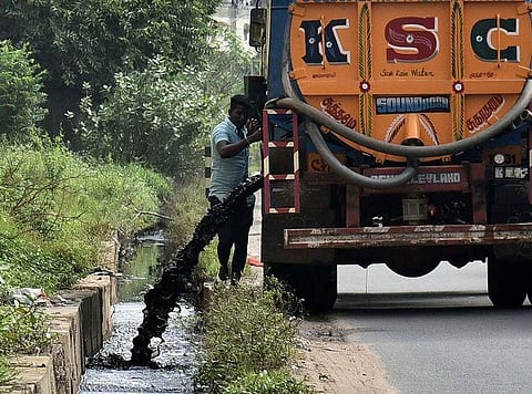 Tribunal judge Justice Pushpa Sathyanarayana and expert member Sathyagopal stated that the core issue lies in unauthorised sewage tankers dumping untreated waste in open areas, not in the treatment plant itself.