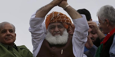 Pakistan Democratic Movement chief Maulana Fazlur Rehman (File Photo| AP)