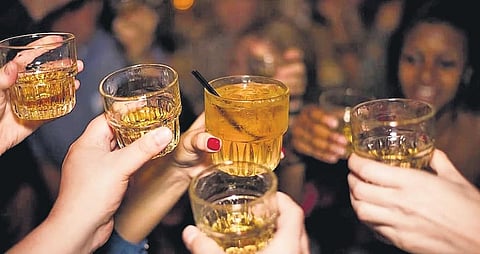 Excessive alcohol consumption can be a risk factor for  liver diseases