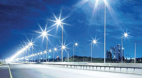 Till date, around 25.04 lakh LED street lights have been installed in panchayats.