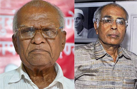 Rationalists Govind Pansare (L) and Narendra Dabholkar (File | PTI)