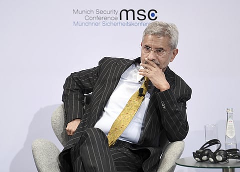 Subrahmanyam Jaishankar, Foreign Minister of India during the first day of the 56th Munich Security Conference in Munich, Germany, Friday, Feb. 14, 2020. (Photo | AP)