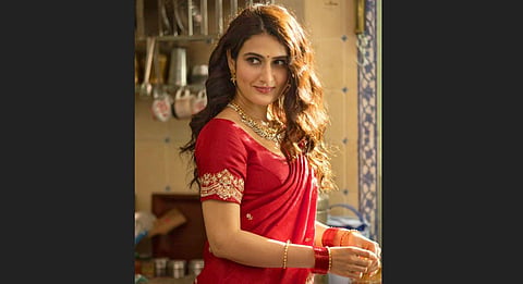 Fatima Sana Shaikh in a still from 'Suraj Pe Mangal Bhari' (Photo | Twitter)