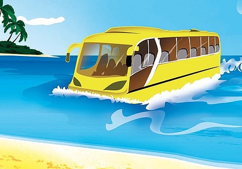 Kerala to get first amphibious bus in a year
