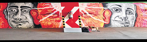 Art goes underground