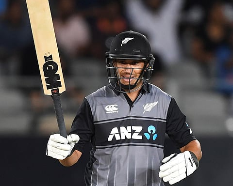 Ross Taylor is the first New Zealand male cricketer to play 100 T20I. (Photo | AP)