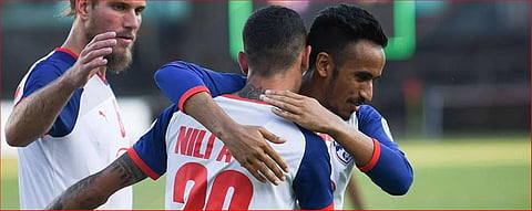 Nili Perdomo scored for BFC against Maziya. (Photo | BFC webiste)