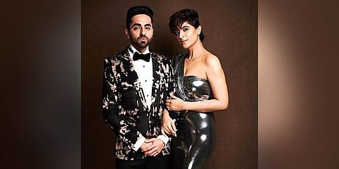 Husband and wife Ayushmann Khurrana and  Tahira Kashyap. (Photo | Instagram)