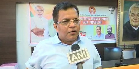 Goa BJP General Secretary Narendra Sawaikar. (File photo| ANI)