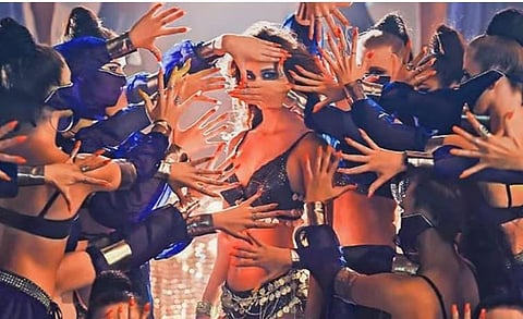 Disha Patani in a song from 'Baaghi 3'. (Photo | YouTube Screengrab)