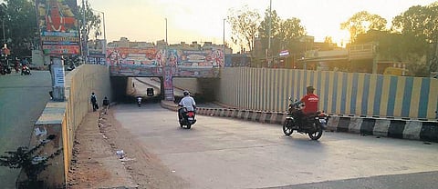 Railway underpass at Horamavu is a hurdle for supplying piped gas in the area | express