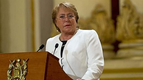 UN human rights chief Michelle Bachelet (Photo | AP)