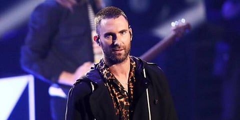 Maroon 5 frontman Adam Levine. (Photo | Twitter)