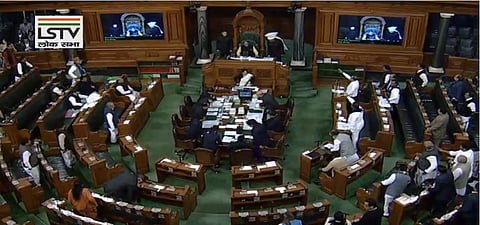 Lok Sabha Budget session 2020. (Photo | ANI Twitter)