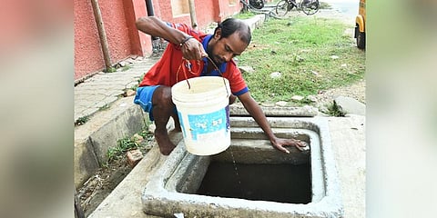 Residents  were affected with skin rashes because of using uncleaned water  | Ashwin Prasath